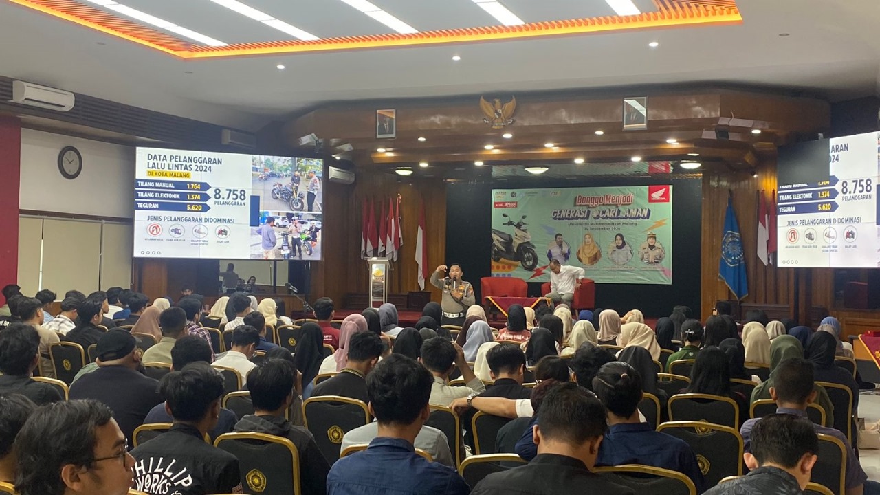 Press Release Seminar “Slow Down, Life Up” Berkendara Ala Anak Muda di Malang.